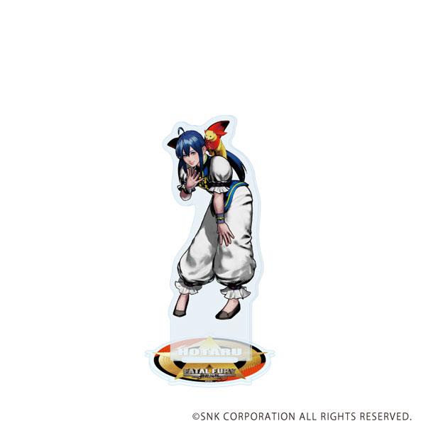 雙葉螢立牌,《餓狼傳說 City of the Wolves》官方插圖,帶小鳥夥伴。