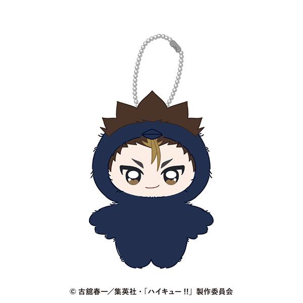 排球少年 西谷夕 Chimikemo吉祥物 玩偶鑰匙圈