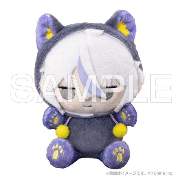 娜娜姆動物裝絨毛公仔,坐姿造型,OREKURO附身於我與黑神的心靈諮詢所系列。