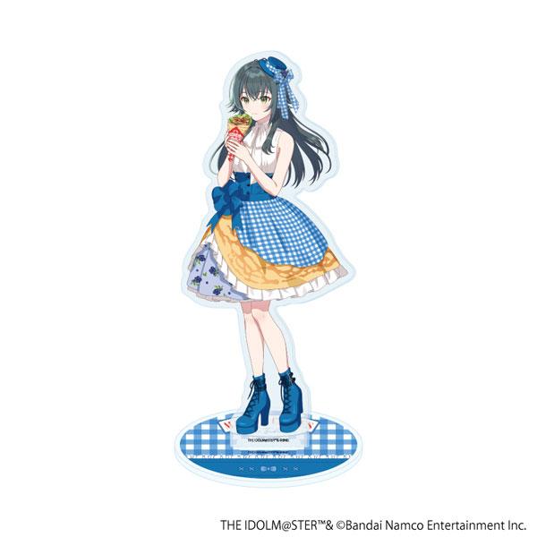 立牌:學園偶像大師 月村手毬 可麗餅風禮服ver.(原創插圖)。