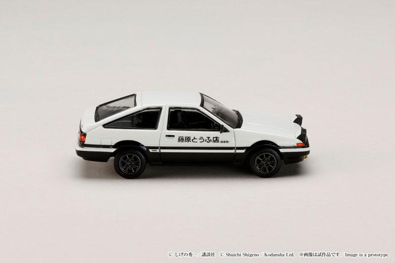 1/64 Toyota SPRINTER TRUENO (AE86) 模型車,頭文字D 藤原拓海版。