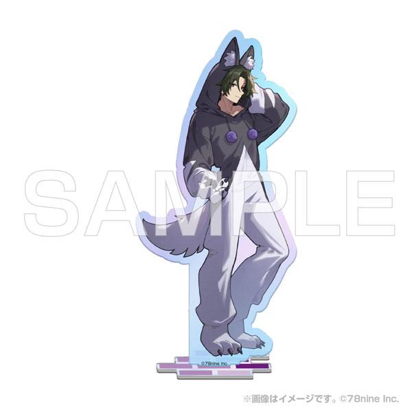 OREKURO 動物裝極光立牌,黑神Haruto身穿狼型連帽衣站姿。