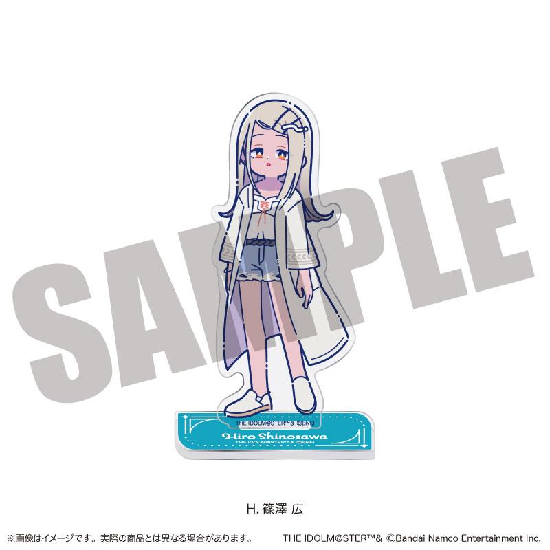 「學園偶像大師」篠澤廣站立人像壓克力立牌。