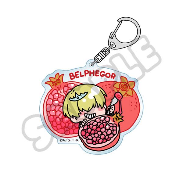 貝爾菲戈爾 Q版石榴造型 鑰匙圈