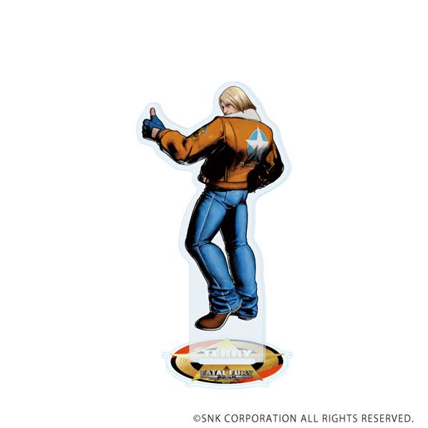 立牌:餓狼傳說 City of the Wolves,泰瑞·柏格官方插圖,豎起拇指。