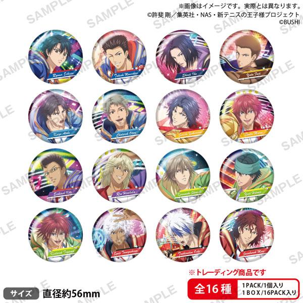 新網球王子 RisingBeat 交換全息徽章,THANKS!ver.,16款角色設計一套。