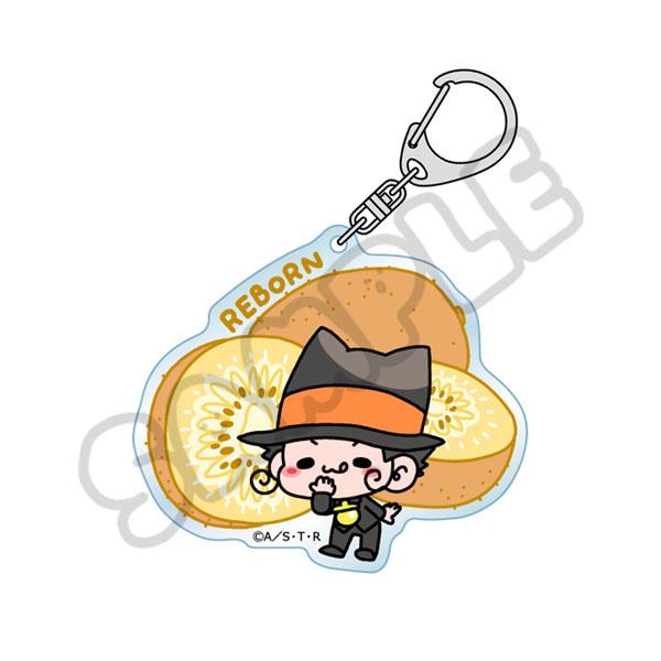 家庭教師REBORN! Q版利邦與奇異果造型鑰匙扣