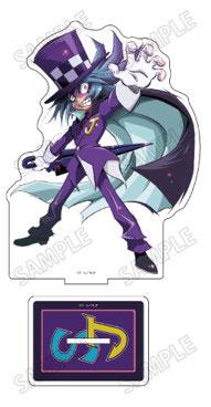 「怪盜小丑」黑桃・Joker BIG立牌:紫色服裝角色擺出動作姿勢。