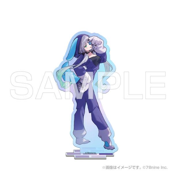 附身於我與黑神的心靈諮詢所羅澤動物玩偶裝極光立牌。