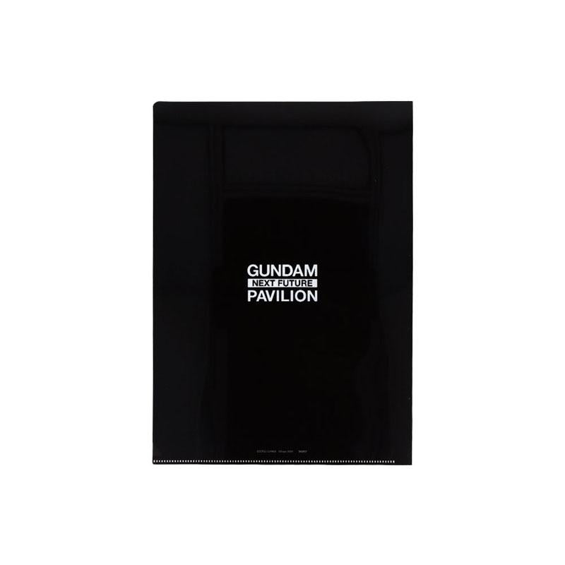 GUNDAM NEXT FUTURE PAVILION EXPO 2025 黑色透明文件夾。