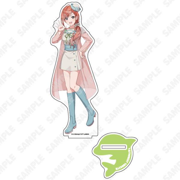 偶像大師閃耀色彩 有栖川夏葉 立牌,擺出勝利手勢全身圖。