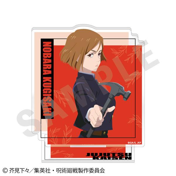 咒術迴戰Paintract系列立牌,釘崎野薔薇手持鐵鎚的動畫立繪。