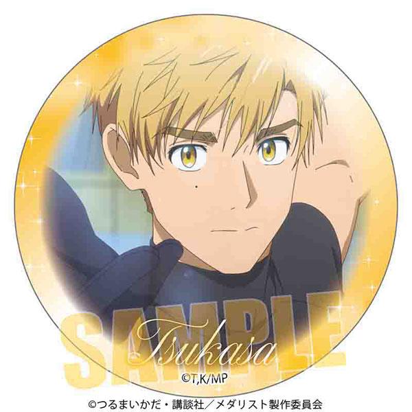 金牌得主 回憶徽章:明浦路司C角色徽章,預約商品,角色臉部特寫。