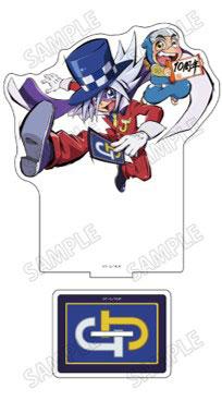 TV動畫「怪盜小丑」BIG立牌,小丑戴帽子跳躍,阿八在旁。