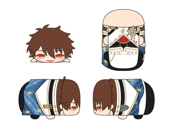 趴趴公仔設計圖:偶像夢幻祭vol.11 流星隊 守澤千秋,Q版造型,展示正面、背面和側面。