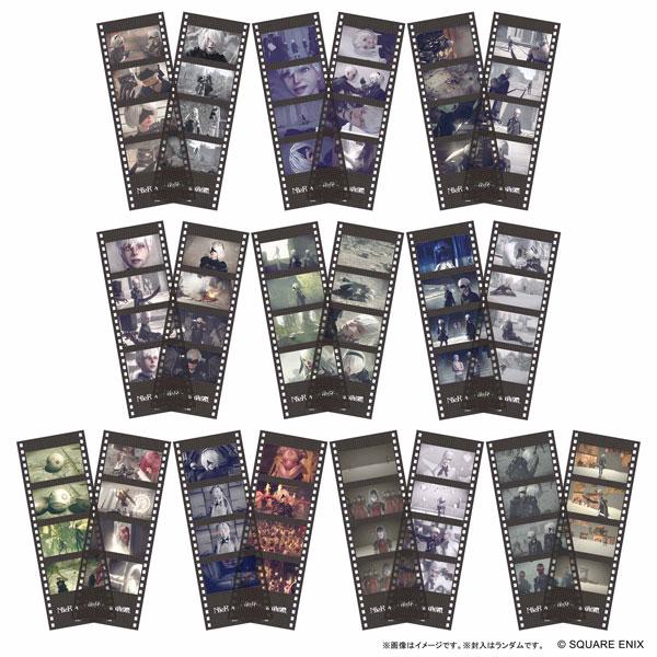 NieR:Automata膠片風貼紙Collection,展示多款不同設計的膠片造型貼紙。