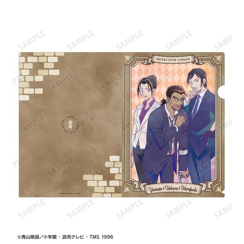 名偵探柯南 大和敢助、上原由衣、諸伏高明 Ani-Art 第9彈透明資料夾圖樣。