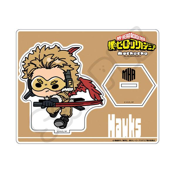 「我的英雄學院」mochocho立牌:霍克斯Q版造型,持武器,附底座。