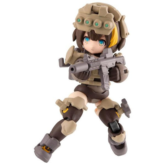 探索6月最新動漫精品：Desktop Army N-212d 緹坦妮雅 德爾塔(偵查裝備 沙漠戰鬥規格) 可動模型預訂開啟！