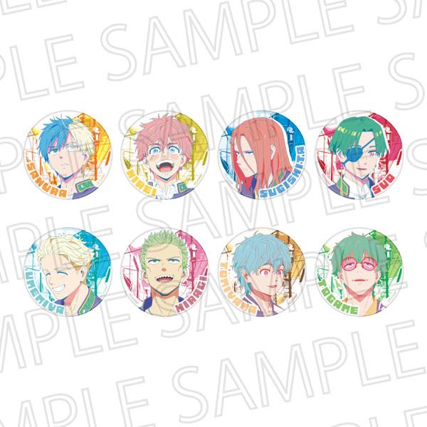 2024年8月最新動漫收藏推薦：WIND BREAKER 交換徽章(流行色) 8個入BOX