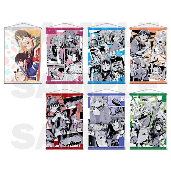 [期間限定]《莉可麗絲》短篇動畫 錦糸町丸井POP UP SHOP事後通販 掛布（全7種）《25年8月預約》