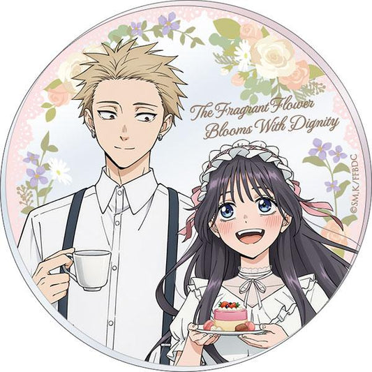 [預訂] 薰香花朵凜然綻放 壓克力杯墊《25年10月預約》