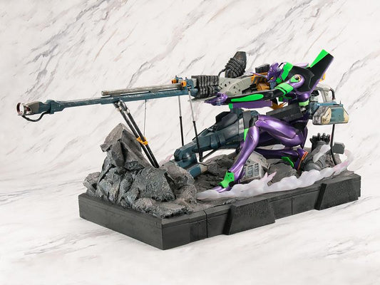 [Pre-order] EVA GLOBAL Evangelion New Theatrical Version Yashima Operation Unit-00001 Premium Metallic Version Statue "December 24 Pre-order"