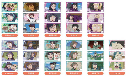 [預訂] 忍者亂太郎動畫角色剪影貼紙，B款，11個入BOX其中多款設計展示。