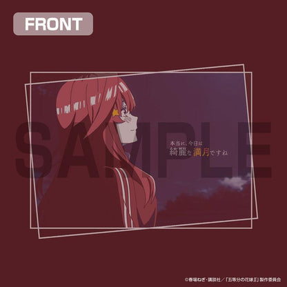 [預訂] 五等分的花嫁∬ 中野五月 Emotional T恤/BURGUNDY-S《25年8月預約》