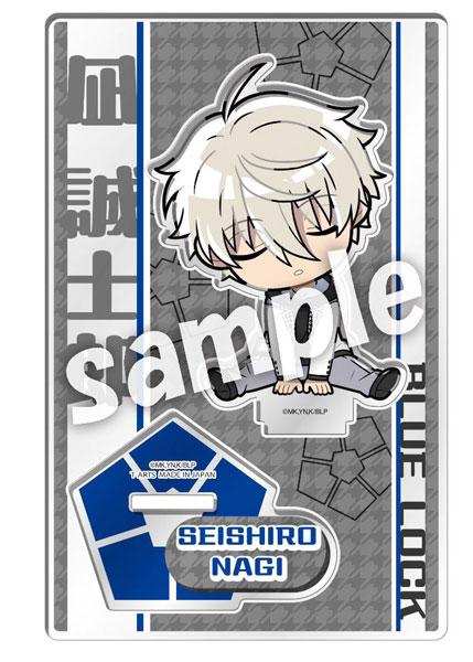 [Pre-order] Shoulder blue prison uniform standing sign Nagi Seishiro "Reservation for August 24"