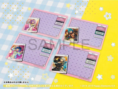 [預訂] 偶像夢幻祭 DECOPAD S，展示多款角色卡片及粉色邊框裝飾墊設計。