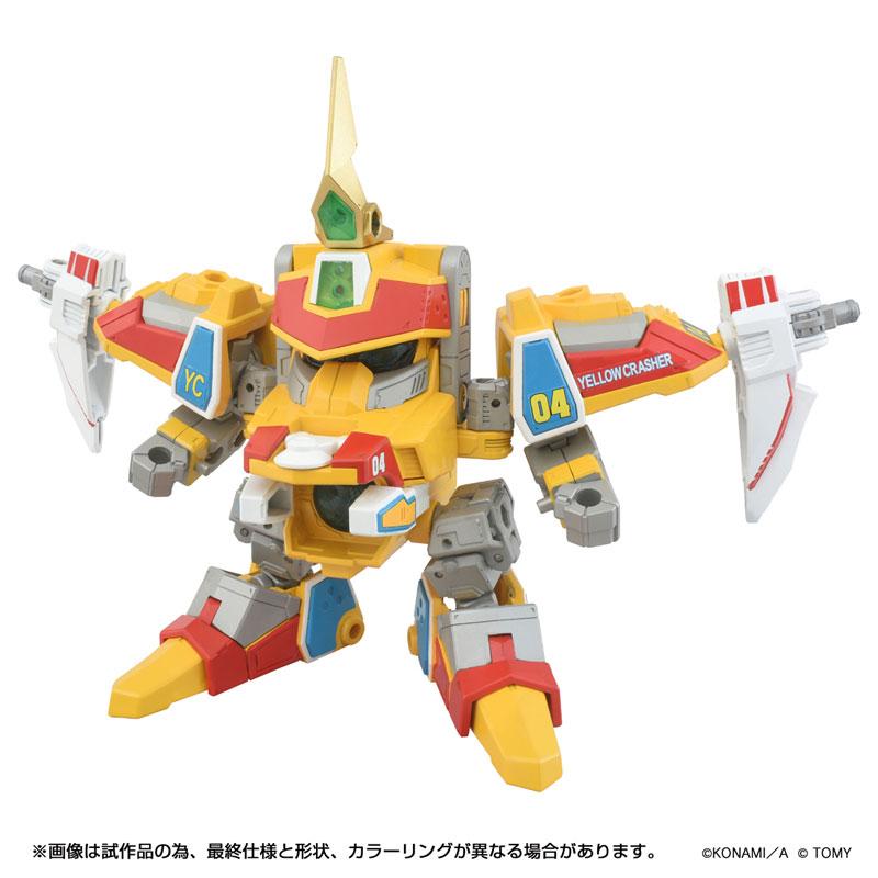 [預訂] Toyrise DMB-03 黃超戰號：黃色機器人玩具，細節豐富，帶有數字和文字細節。