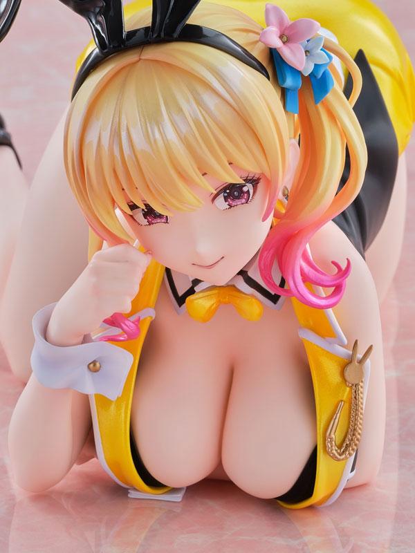 1/6 完成品模型：Creator’s Sellection BUNNY GARDEN 凜，跪姿，著兔女郎裝。