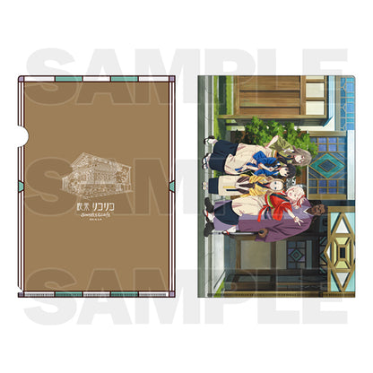 [期間限定]《莉可麗絲》短篇動畫 錦糸町丸井POP UP SHOP事後通販 喫茶LycoReco 透明文件夾收藏（全18種隨機）《25年8月預約》