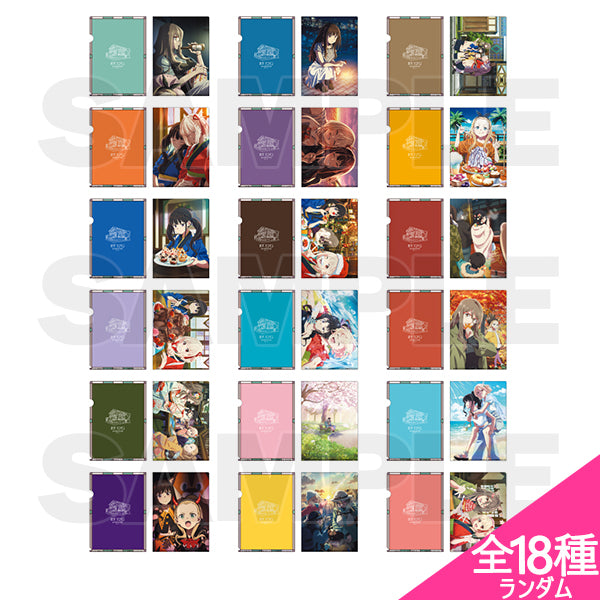 [期間限定]《莉可麗絲》短篇動畫 錦糸町丸井POP UP SHOP事後通販 喫茶LycoReco 透明文件夾收藏（全18種隨機）《25年8月預約》