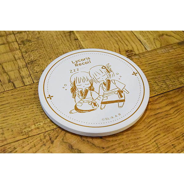 [期間限定]《莉可麗絲》短篇動畫 錦糸町丸井POP UP SHOP事後通販 白雲石杯墊《25年8月預約》