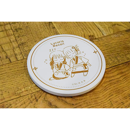 [期間限定]《莉可麗絲》短篇動畫 錦糸町丸井POP UP SHOP事後通販 白雲石杯墊《25年8月預約》