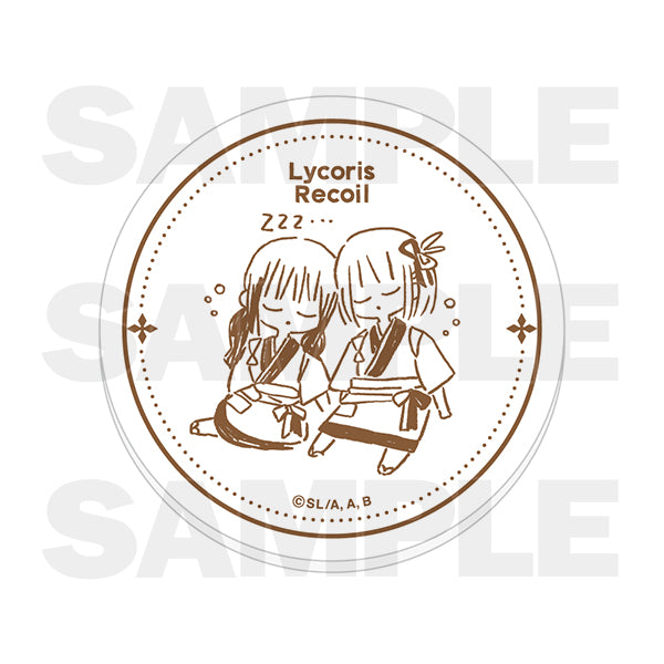 [期間限定]《莉可麗絲》短篇動畫 錦糸町丸井POP UP SHOP事後通販 白雲石杯墊《25年8月預約》