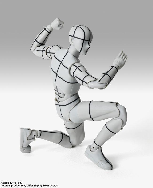 [預訂] S.H.Figuarts Body-kun -運動- Edition -線框-(Gray Color Ver.)《25年1月預約》