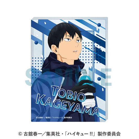 [Pre-order] Animation "Volleyball Boy!" ! 』 Acrylic block 2. Tobio Kageyama "Reservation for October 24"