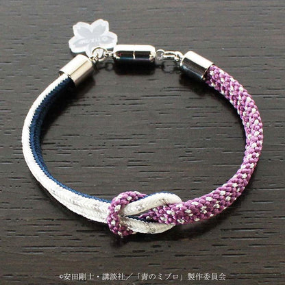 [預訂] TV動畫『青之壬生浪』 京組紐手鍊(桐木盒裝) 沖田總司 紫《25年6月預約》