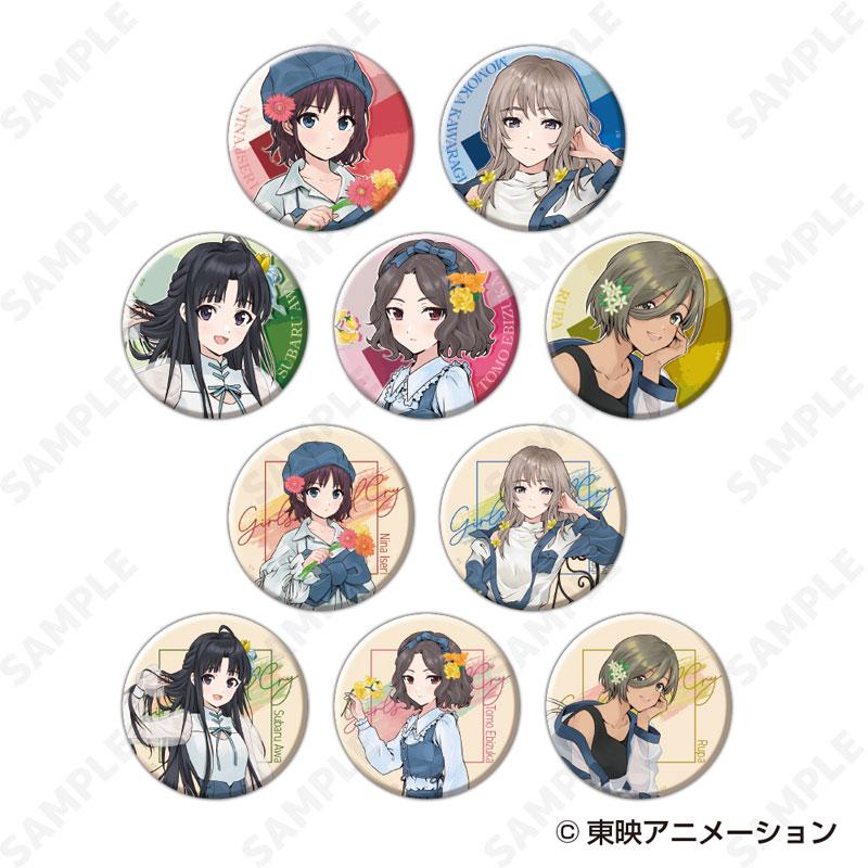 [預訂] ≪amiami限定特典≫Girls Band Cry 交換徽章 10個入BOX《25年8月預約》