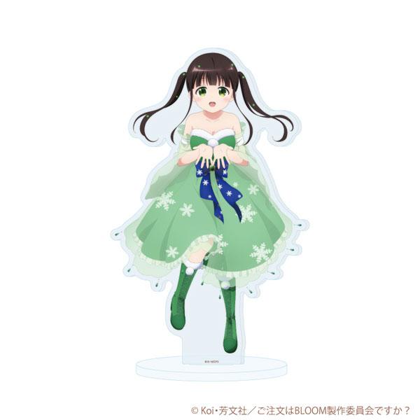 [預訂] 千夜 雪之妖精ver.立牌：《請問您今天要來點兔子嗎？BLOOM》原創插圖。