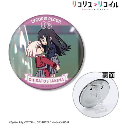 [預訂] TV動畫「Lycoris Recoil 莉可麗絲」 錦木千束＆井之上瀧奈 Yuru Koma 3WAY徽章 ver.C《25年9月預約》