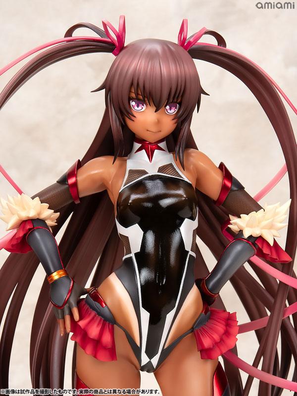 對魔忍雪風 水城雪風 通常版 1/6 完成品模型，站姿特寫。