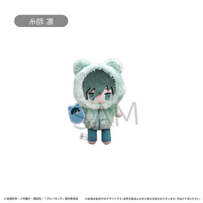 [預訂] 藍色監獄 Petit Fuwa毛公仔 核桃睡衣ver. 糸師凜《25年4月預約》