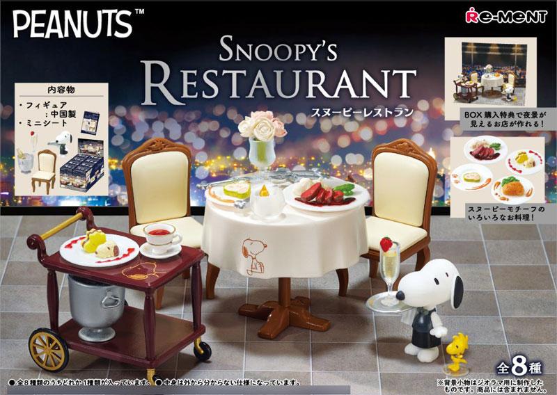 [預訂] 花生 SNOOPY’S RESTAURANT 8個入BOX《24年9月預約》