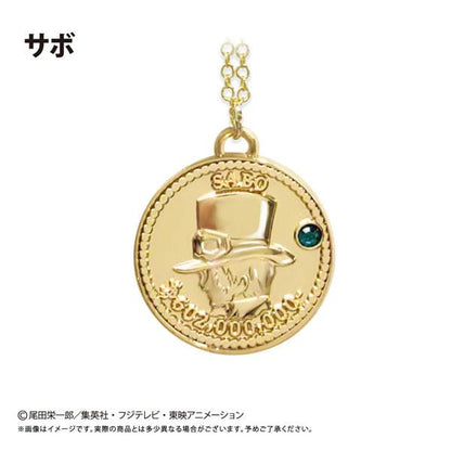 [預訂] ONE PIECE 海賊王 硬幣項鍊 Vol.7 薩波《26年1月預約》