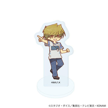 遊戲王怪獸之決鬥 復古插圖風 城之内克也 壓克力立牌 指向前方