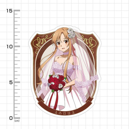 [預訂] 刀劍神域 原創 明日奈 屋外對應貼紙 結婚禮服Ver.《25年11月預約》